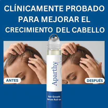 Apharthy suero roll-on para el crecimiento avanzado del cabello